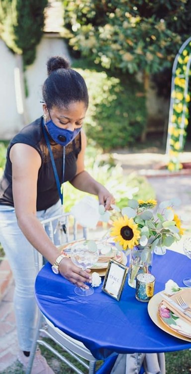 Picnic set up