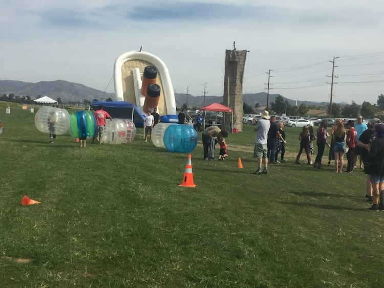 SoCal Party Rentals Corona Rock Climbing Walls & Zip Lines