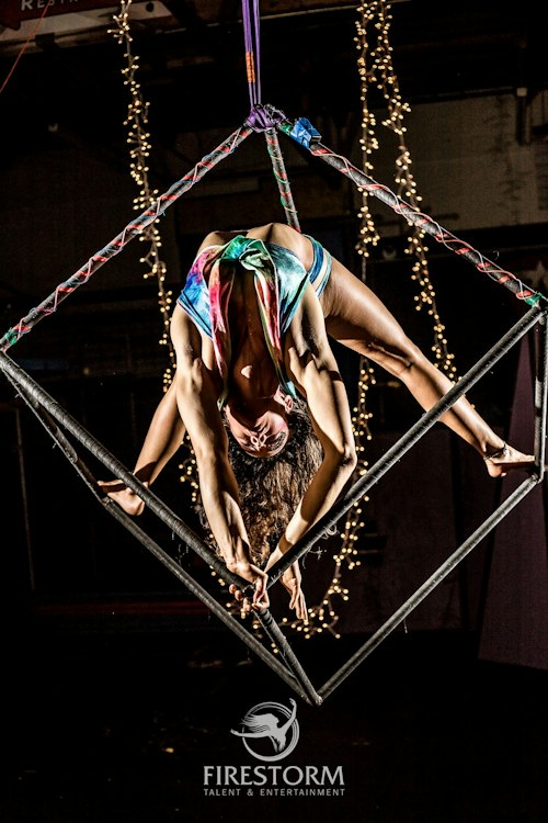 Circus Dance Stunts and Fire Entertainment