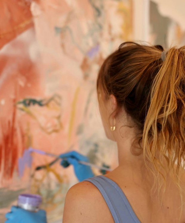 Custom Live Painting LARGE (48" x 60")
