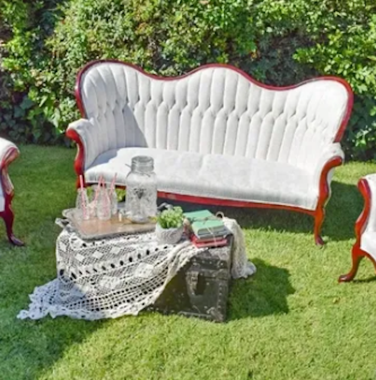 Layla antique couch