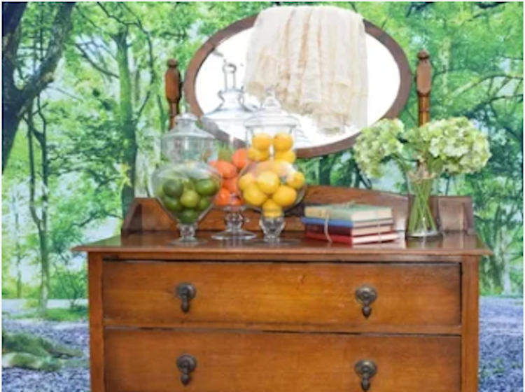 Olivia dresser with mirror