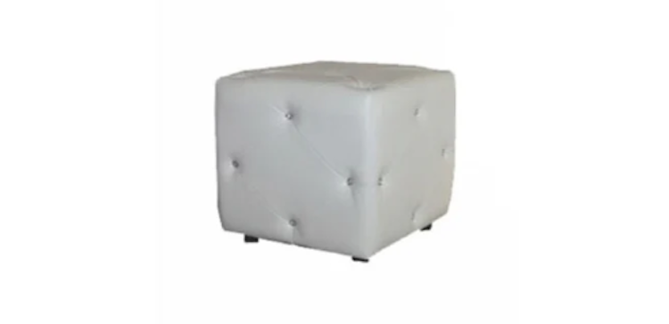 Miami Tufted Square Ottoman