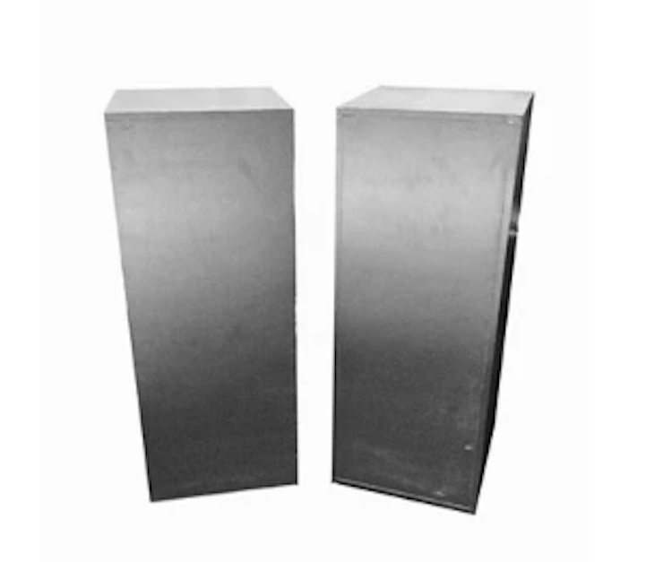 Silver Plinth Stand