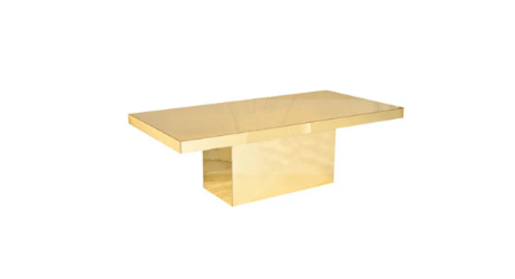 Milan Gold Table