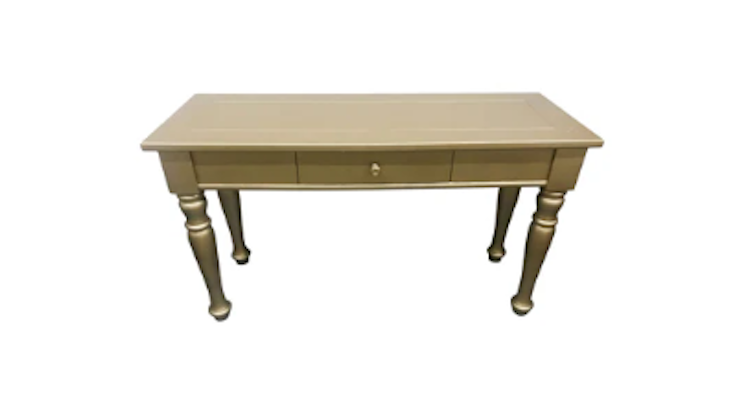 Gold Console Table