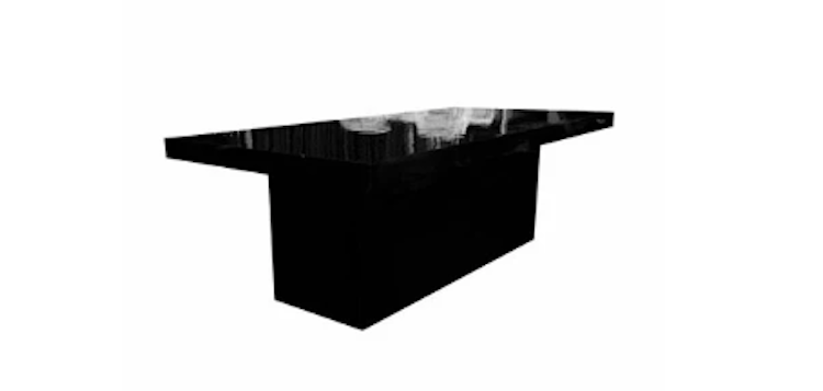Milan Black Table