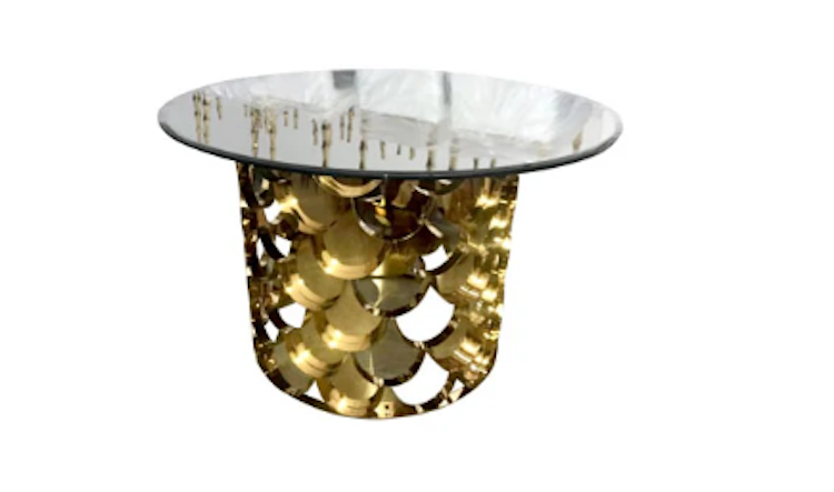 Ritz Gold 48″ Round Table