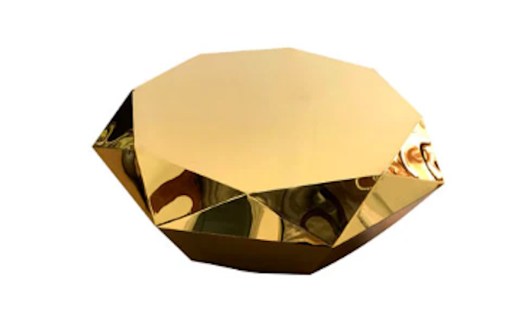 Diamond Gold Coffee Table