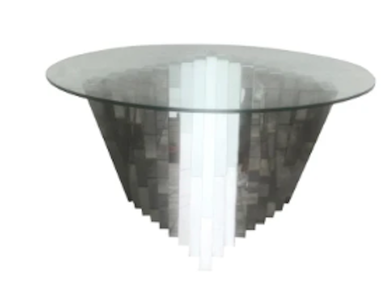 Manhattan Silver 48″ Round Table