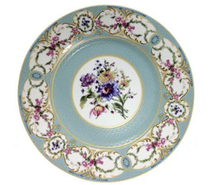 Antoinette Blue Plate