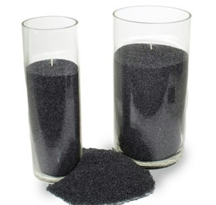 Black Sand Candles