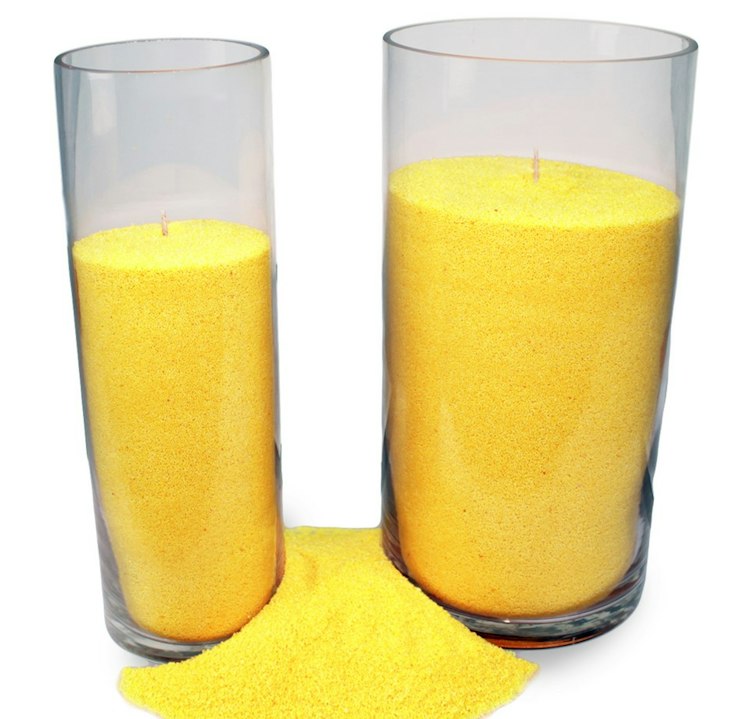 Yellow Sand Candles