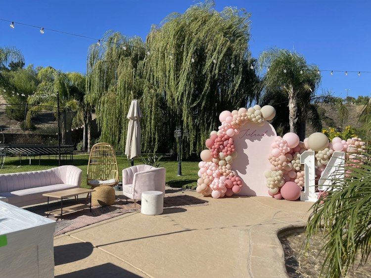 Luxe Balloon Backdrop