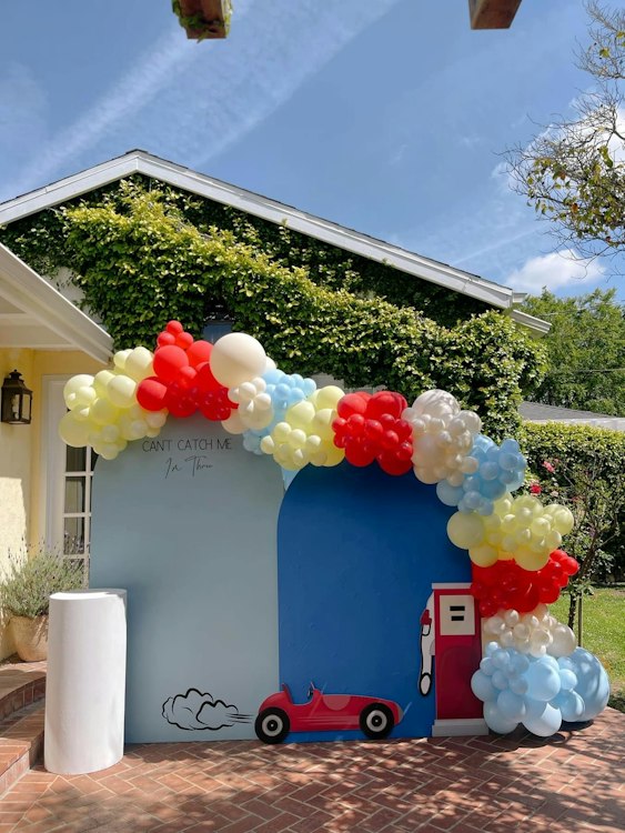 Double Balloon Backdrop