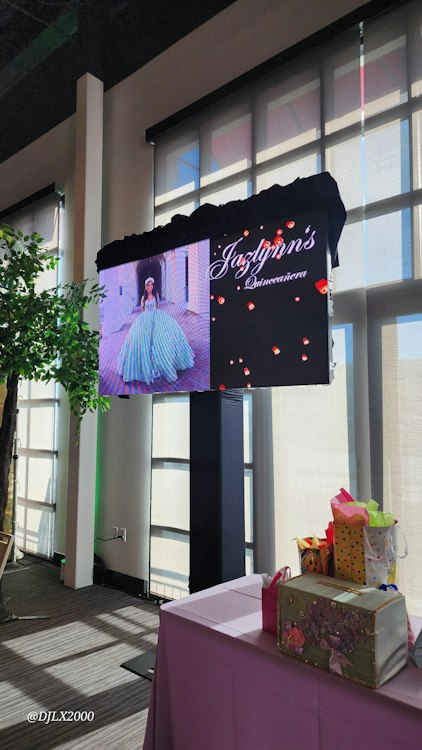 Horizontal  LED Video Wall 2.8p