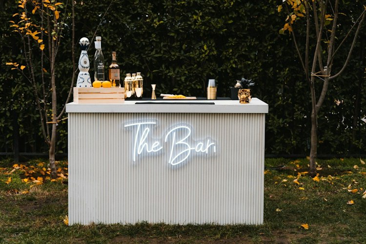Add-on bartending display