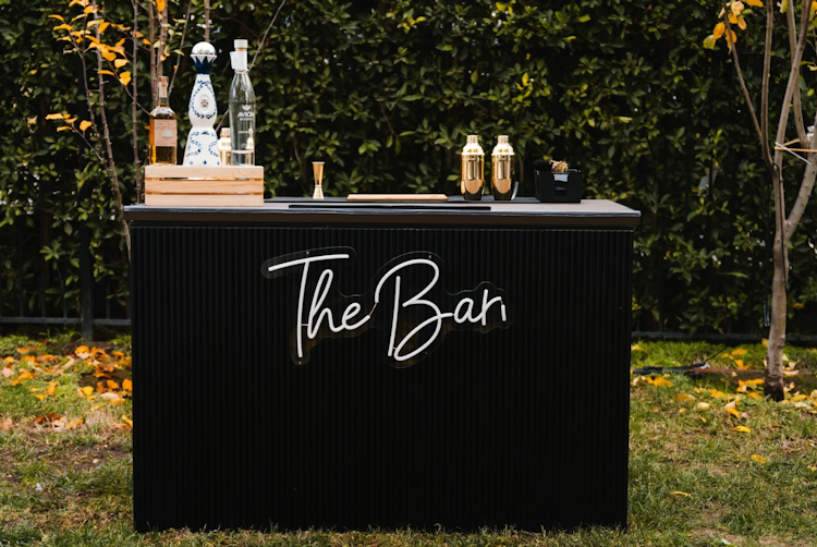 Add-on bartending display