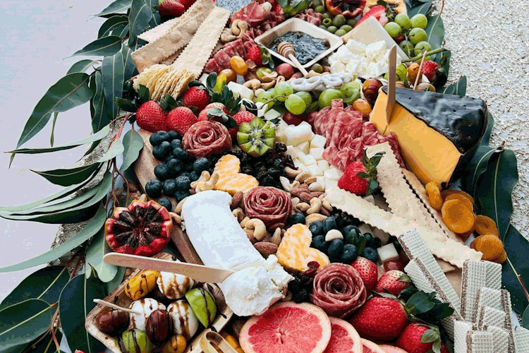 Grazing table - Flat Lay
