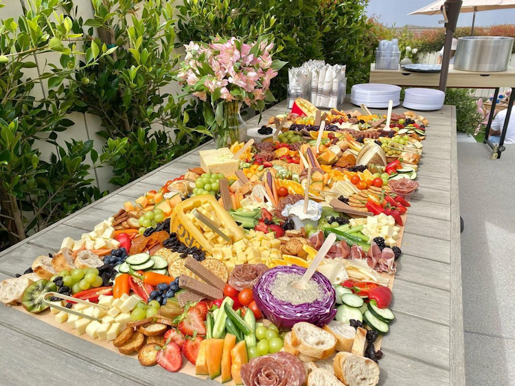 Grazing table - Flat Lay