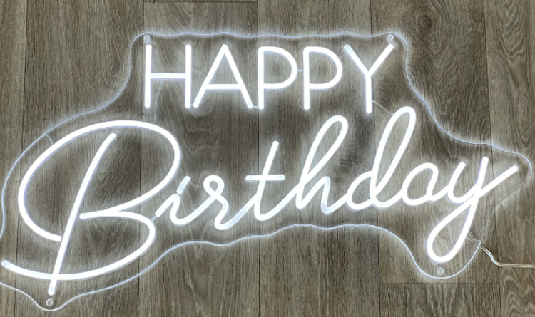 Happy Birthday LED Sign