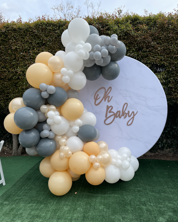 Large Circle Arch Backdrop