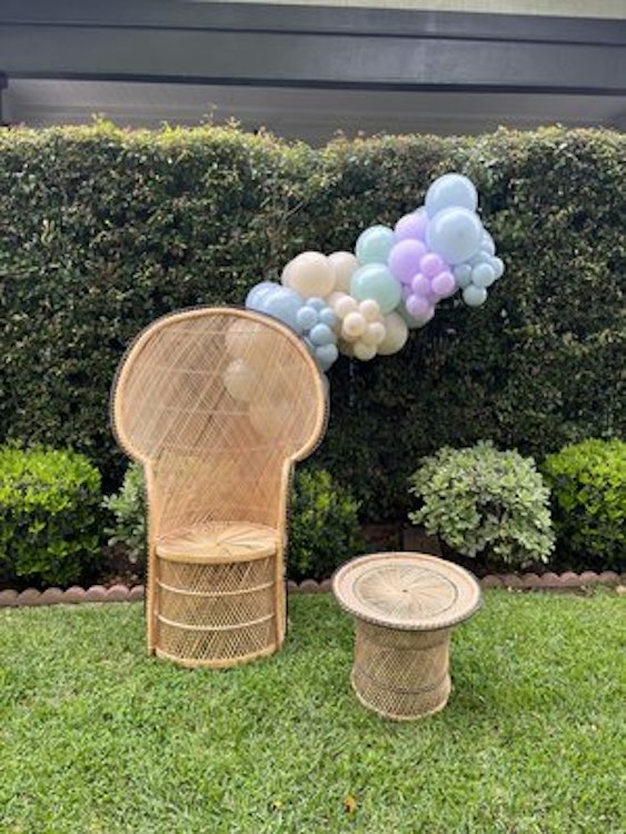 Jillian Boho chair (w/table)