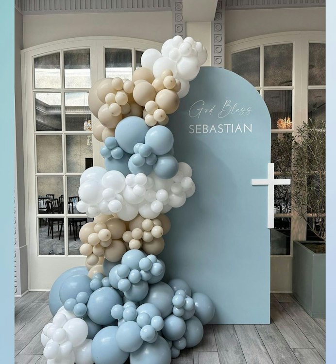 Organic Balloon Garland
