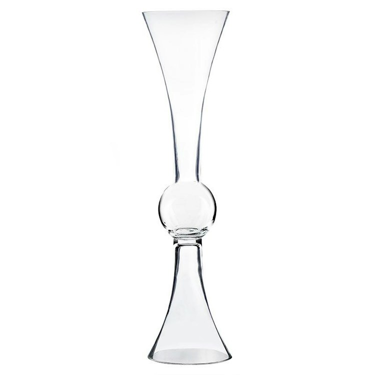 Large Trumpet Vase with orb (Rental only)