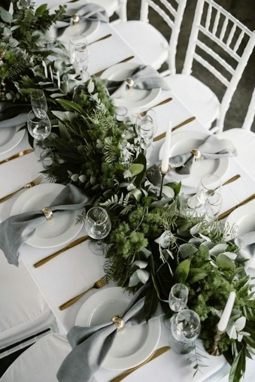All Greens Garland - 1 foot