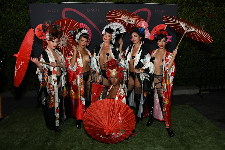 Group Burlesque Performance