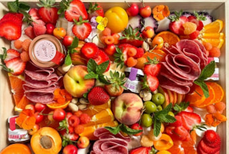 Small Flat Lay Grazing Table