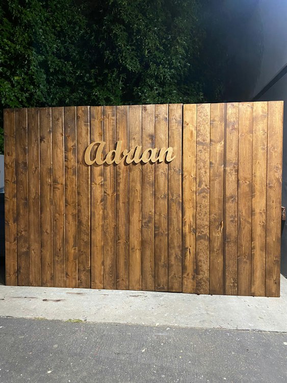 Wooden Panels Backdrop