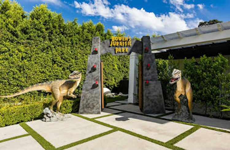 Jurassic Park Gate Backdrop