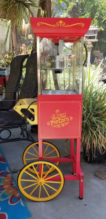 4th of July Hot Dog and Popcorn Cart Special
