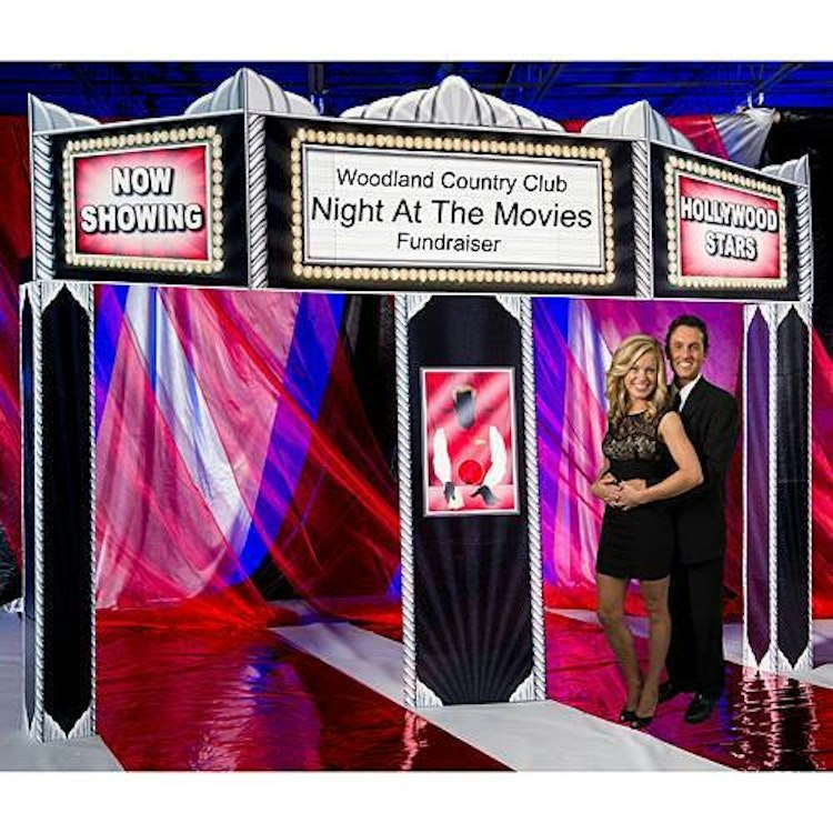 Photo Booth Hollywood Premiere Backdrop