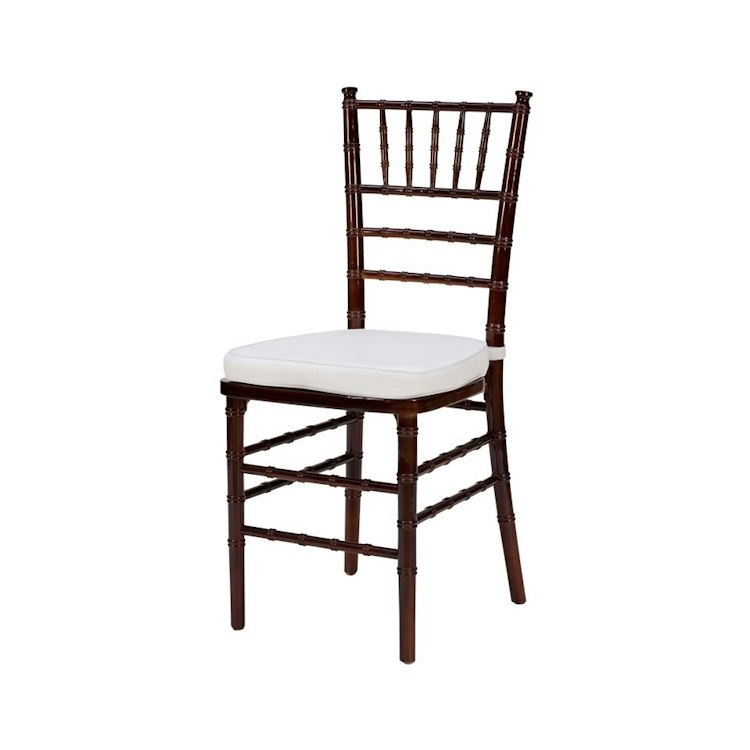 Black Chiavari Chair with Cushion
