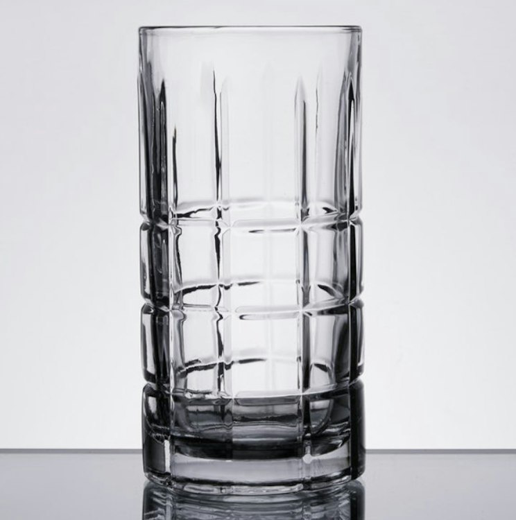 Iced Tea/Water Glass Tartan 16 oz.