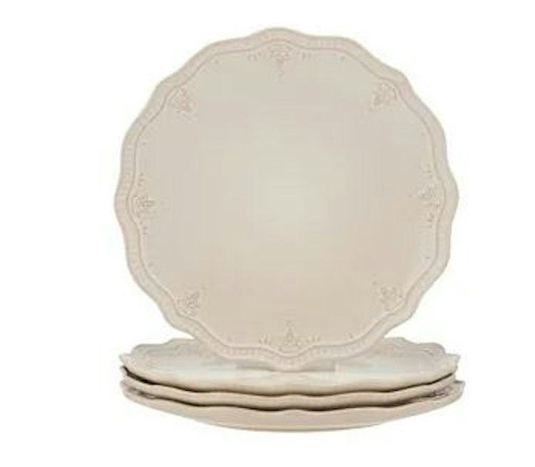 Dinner Plate Lace Vintage
