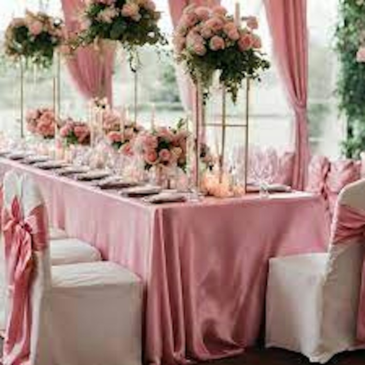 Satin Table Linens - Price for all Sizes