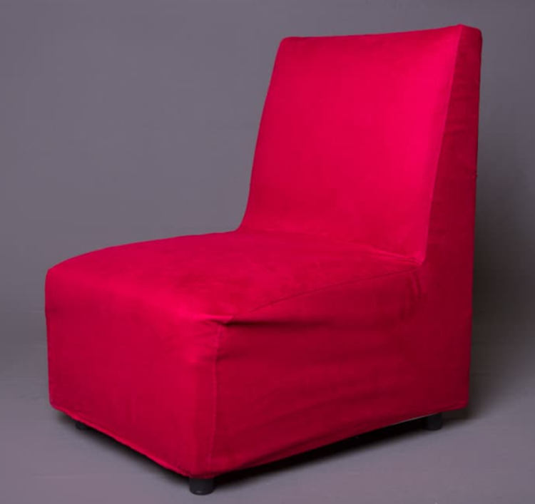 Red Lounge Chair 2 ft x 2 ft