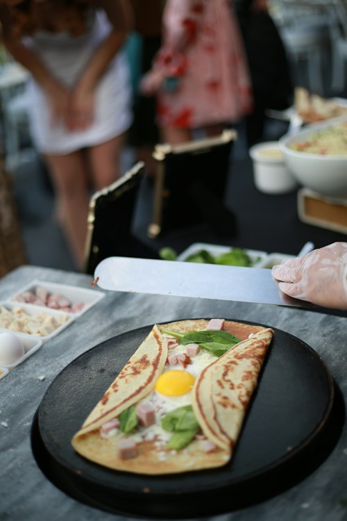 Sweet & Savory Crepe Station 50 Guest