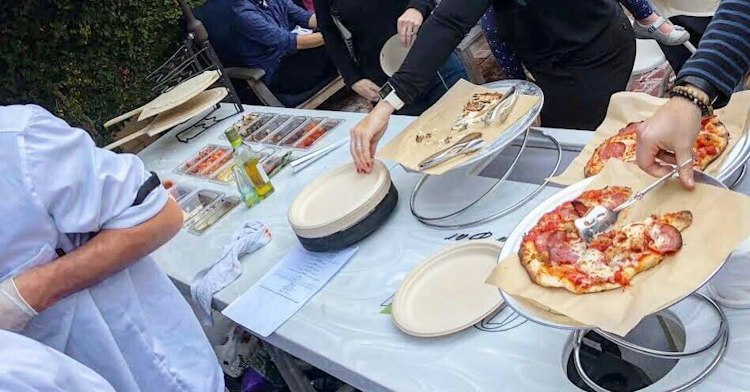 Small Pizza Station For 33