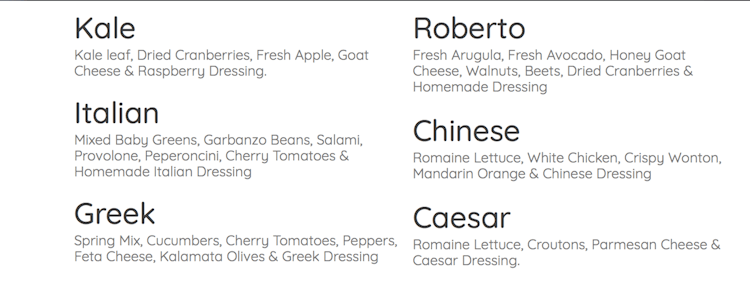 Full Catering Service