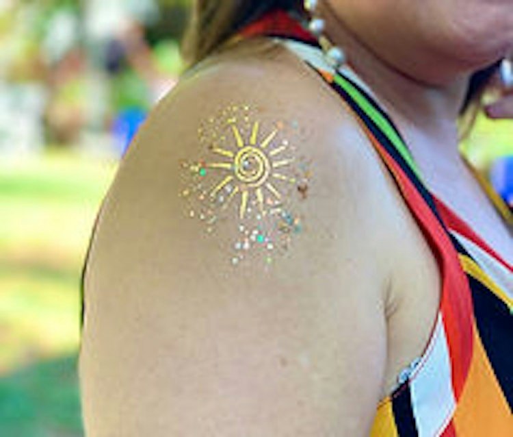 Metalic Foil Tattoos