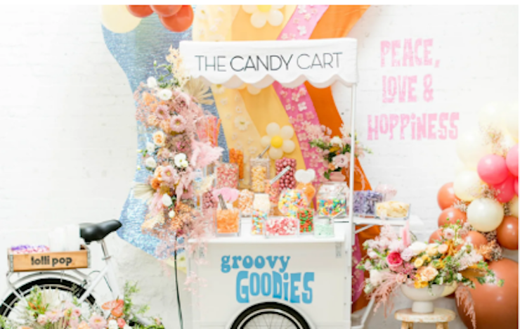 The Candy Cart - Bike Cart - Full
