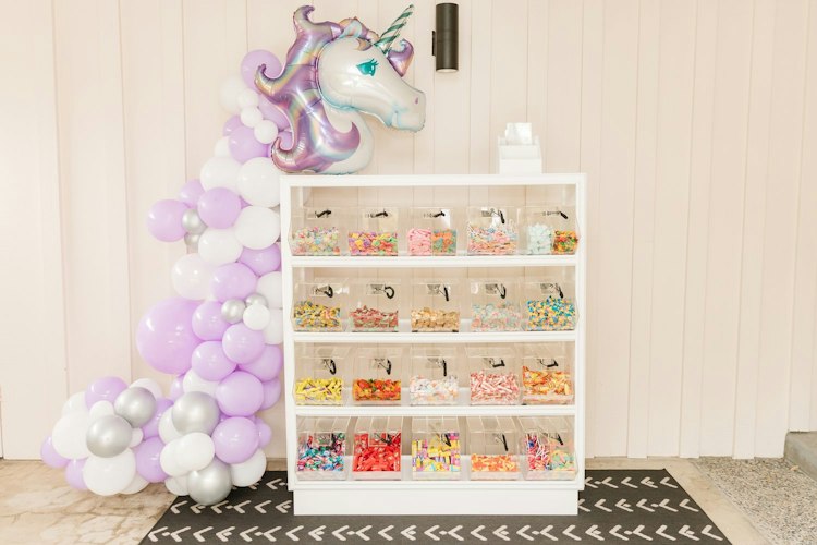 The Candy Bin Wall