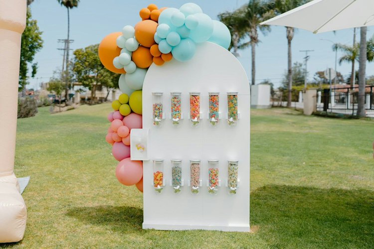 The Candy Dispenser Wall