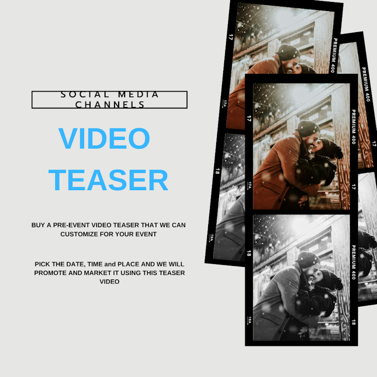 SOCIAL MEDIA CHANNELS TEASER PROMO VIDEO