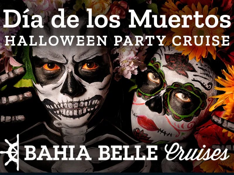 Halloween Party Cruise + Pre-Party 2026 at Bahia Resort Hotel on Oct 31, 2026